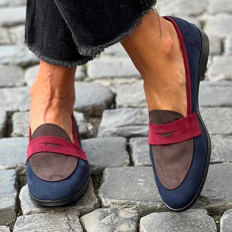 Sylvie - Mocassino Elegante Bicolore