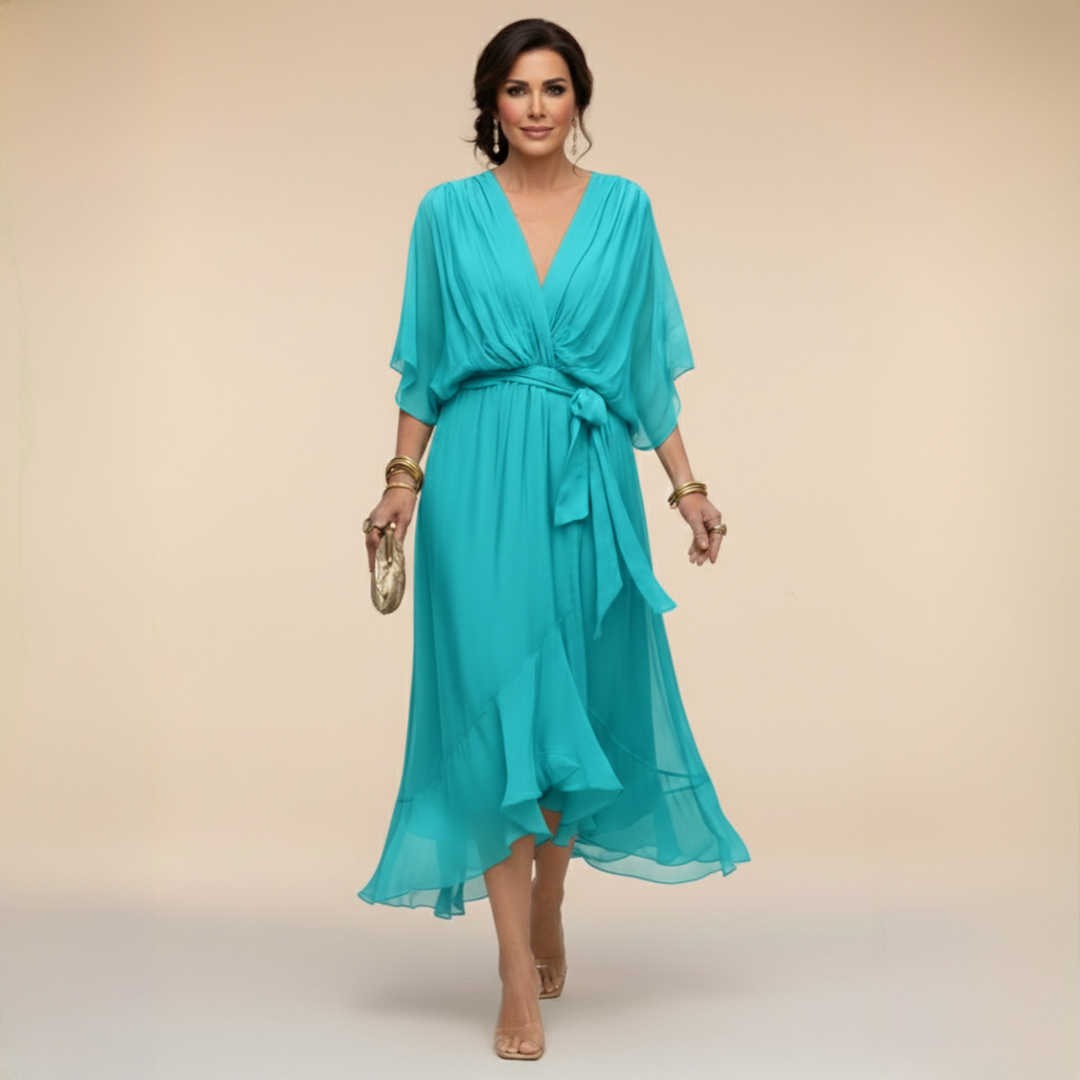 Eleanora | Abito Chiffon Scollo V