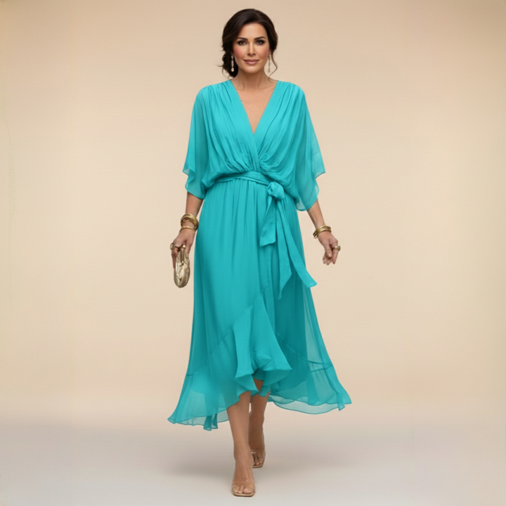 Eleanora | Abito Chiffon Scollo V