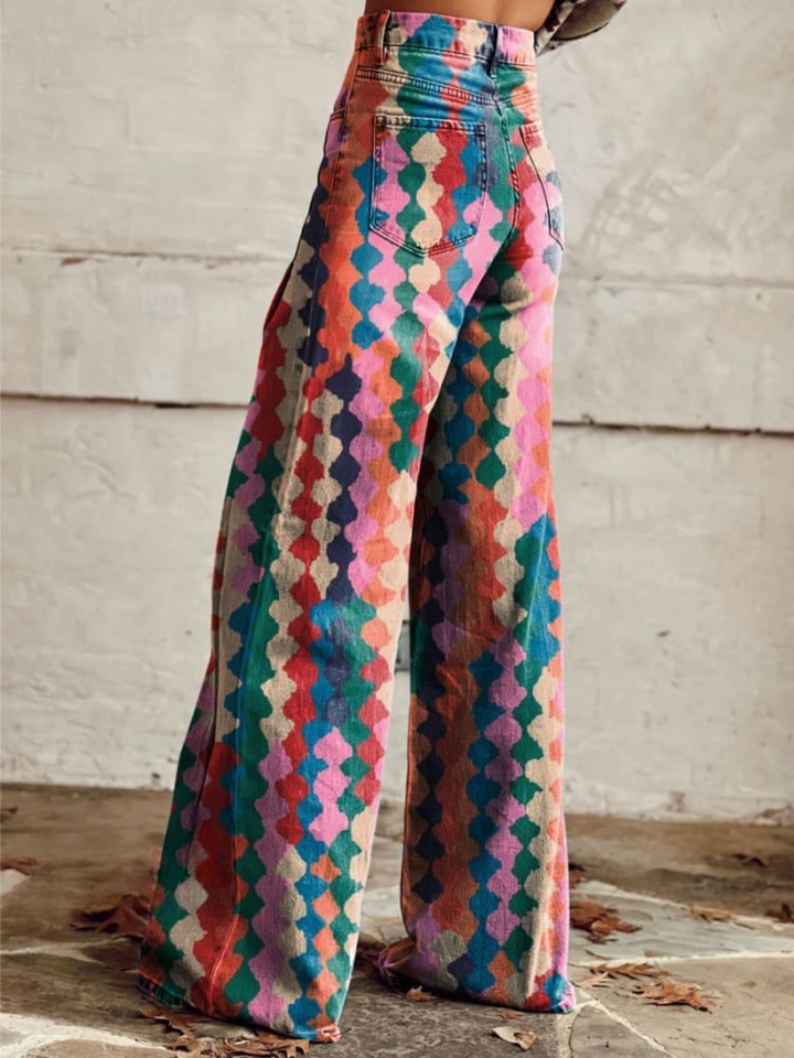 Amélie - Pantaloni Bohemian Eleganti