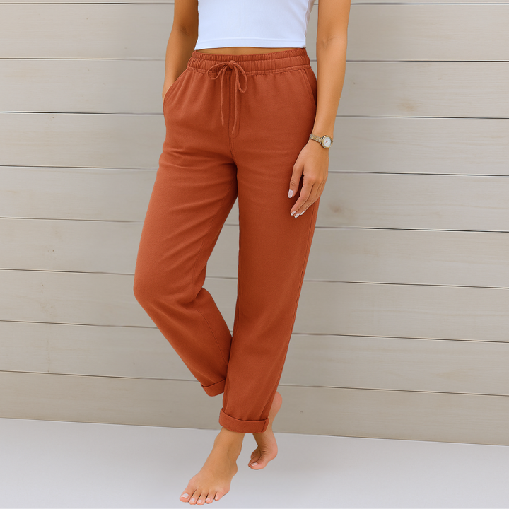 Nora | Pantaloni Eleganti e Confortevoli per un Look Casual