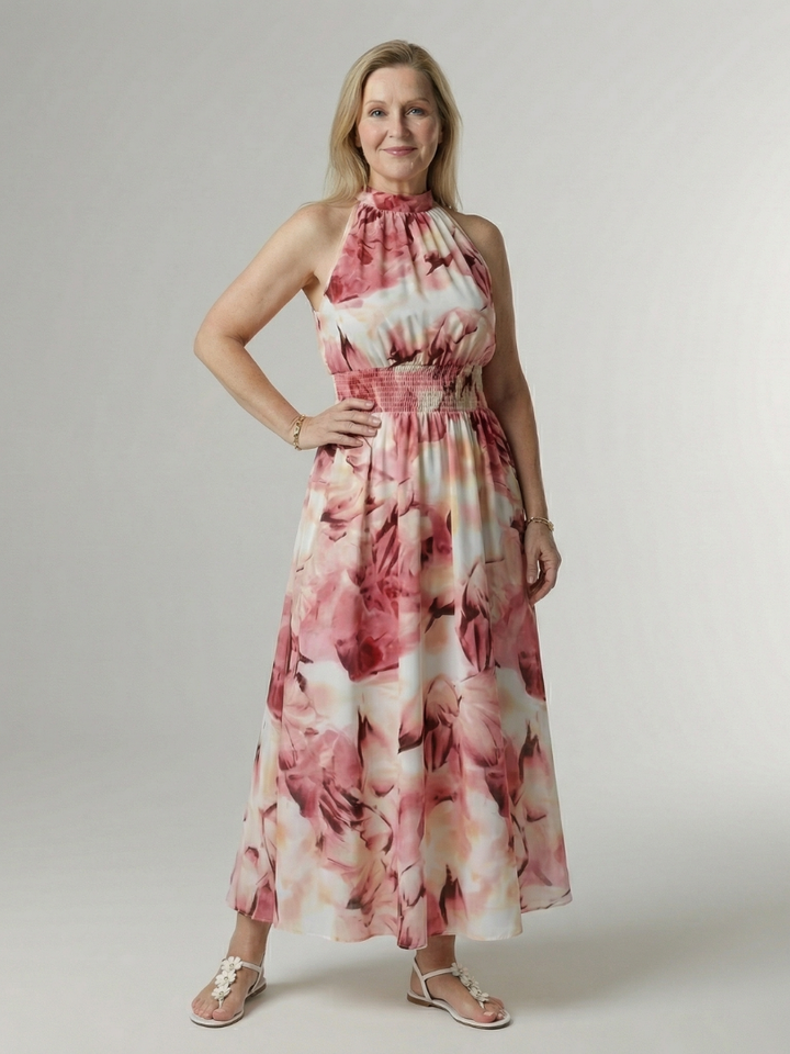Sylin | Vestito Midi con Allacciatura
