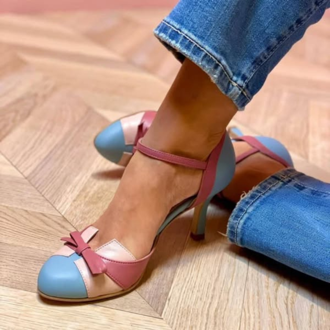 Élise | Tacchi comodi in pelle