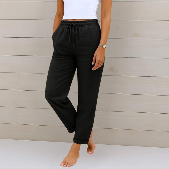 Nora | Pantaloni Eleganti e Confortevoli per un Look Casual