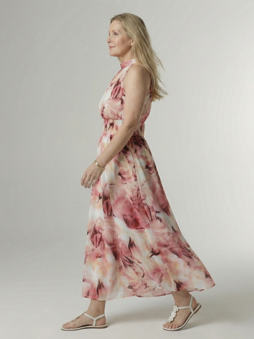 Sylin | Vestito Midi con Allacciatura