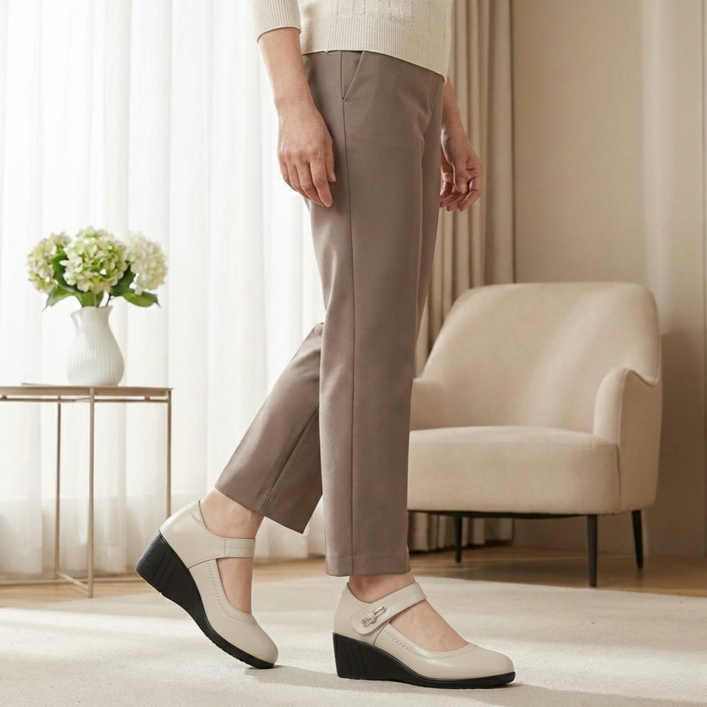 Lydia – Eleganti scarpe comode con tacco medio