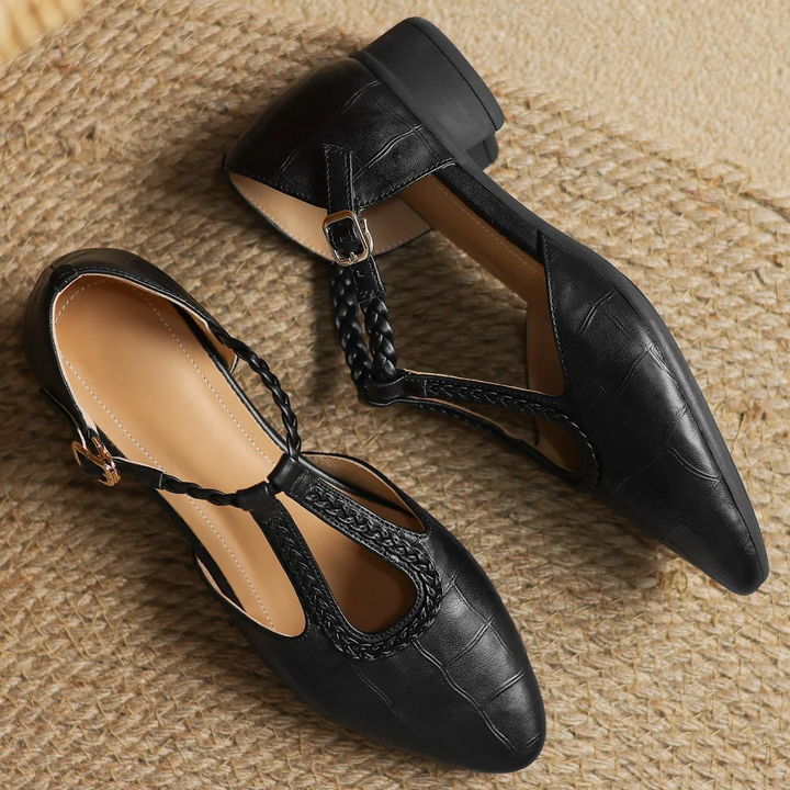 Mary Janes in pelle