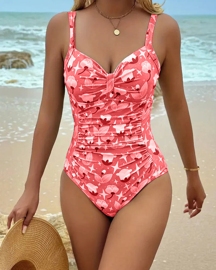 Clara™ | Tankini Stampato a Un Pezzo