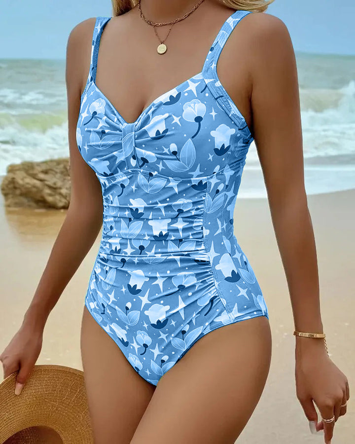 Clara™ | Tankini Stampato a Un Pezzo