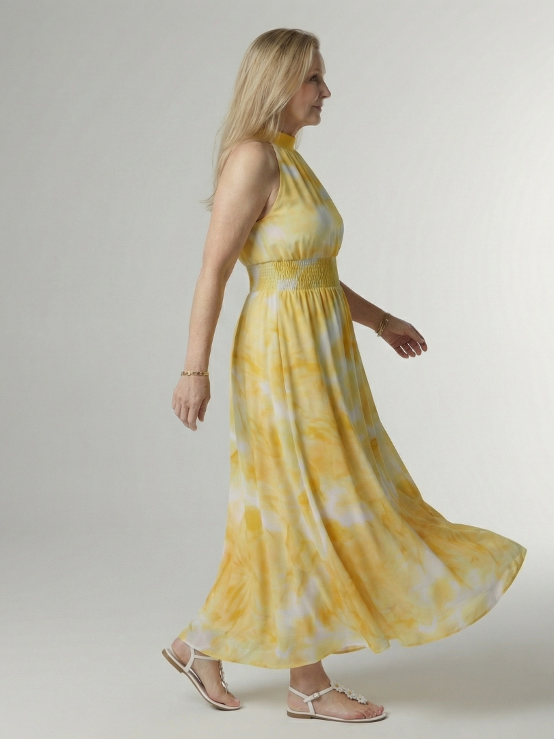 Sylin | Vestito Midi con Allacciatura