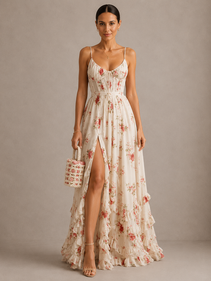 Carla | Abito Floreale Romantico