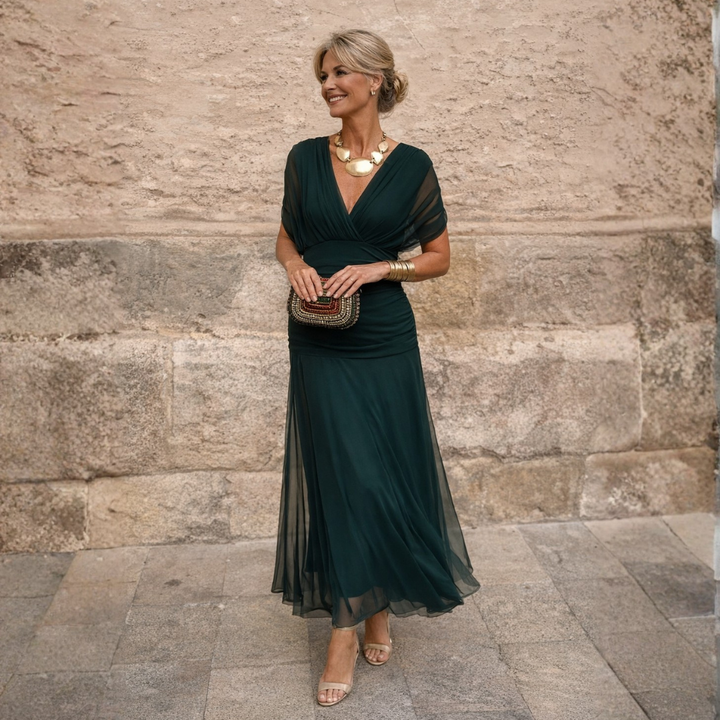 Lina - Maxi abito senza spalle