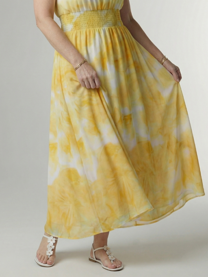 Sylin | Vestito Midi con Allacciatura