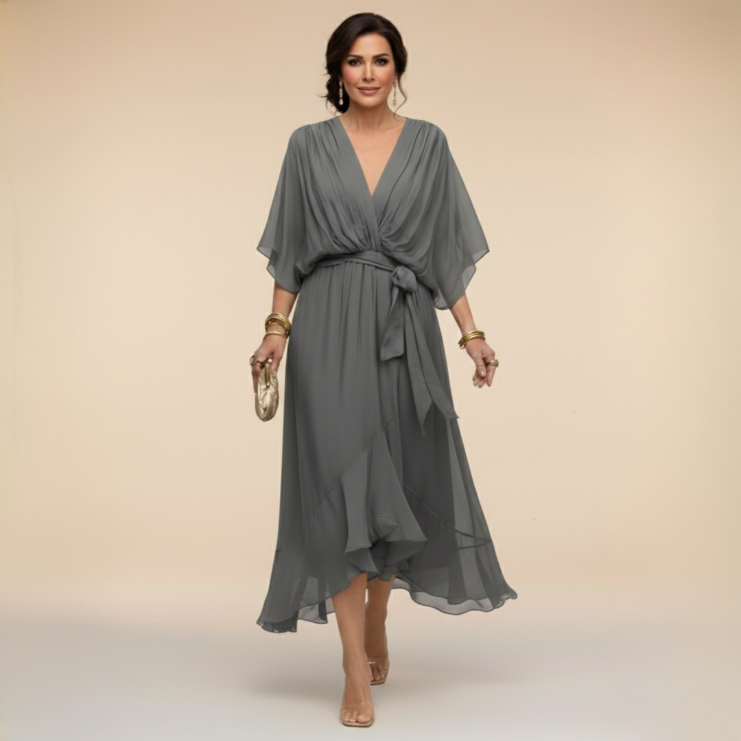 Eleanora | Abito Chiffon Scollo V