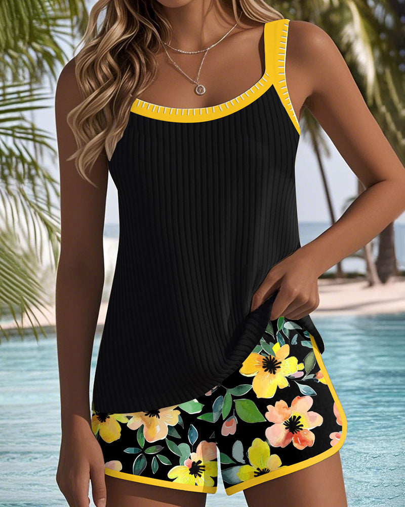 Matilda™ | Due Pezzi Beach Tankini Pantaloni