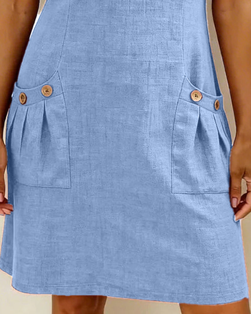 Nina | Abito in cotone con zip