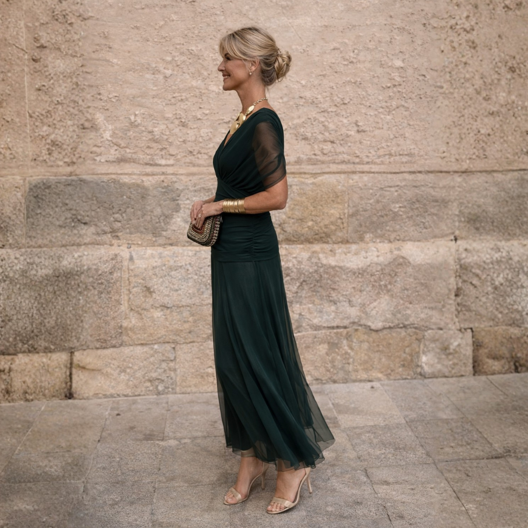 Lina - Maxi abito senza spalle