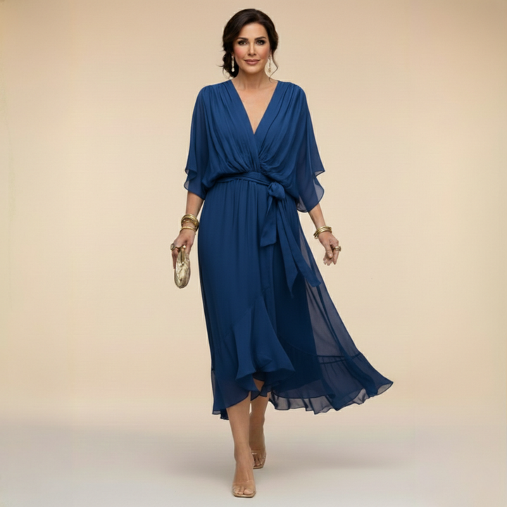 Eleanora | Abito Chiffon Scollo V