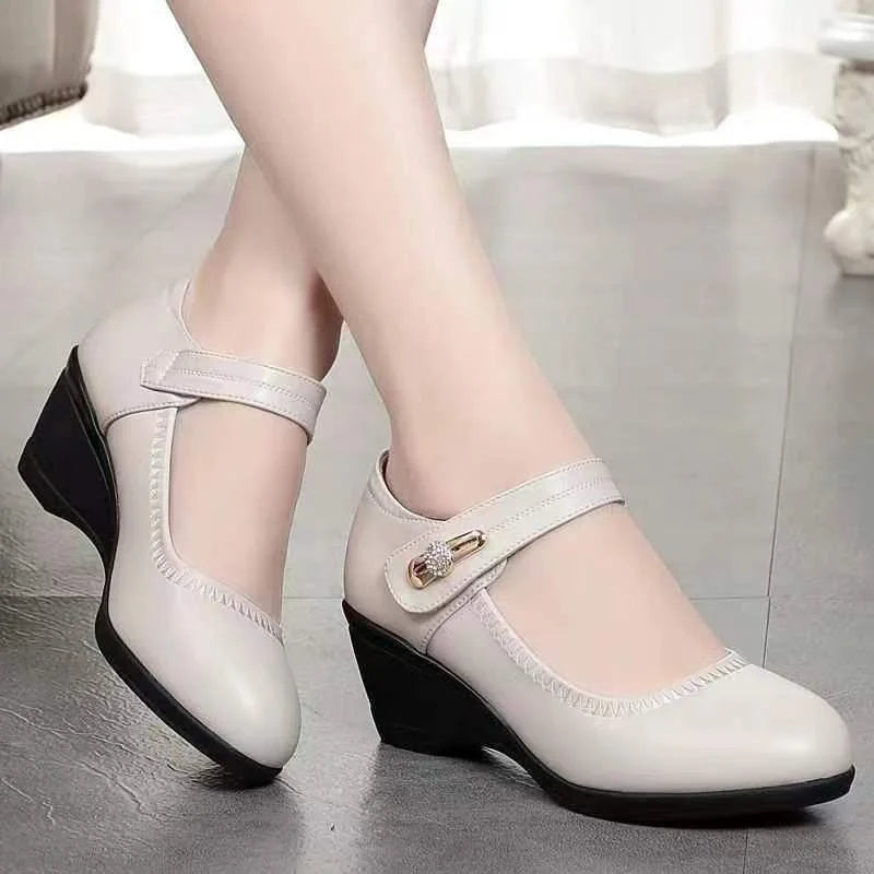 Lydia – Eleganti scarpe comode con tacco medio