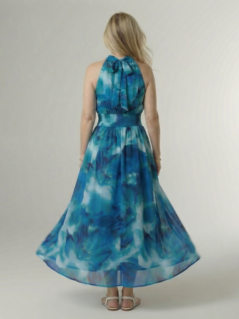 Sylin | Vestito Midi con Allacciatura