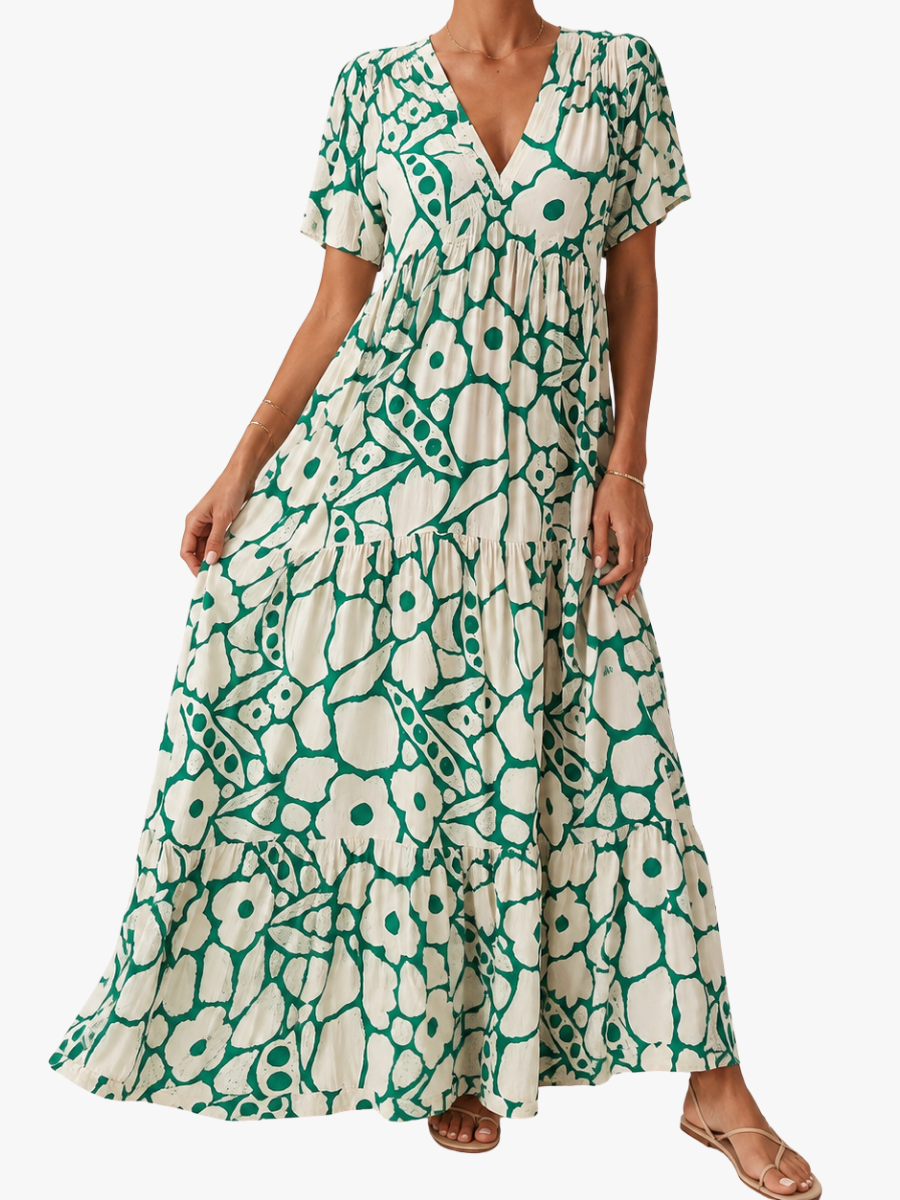 LARISSA ABITO CON STAMPA BOHEMIANA