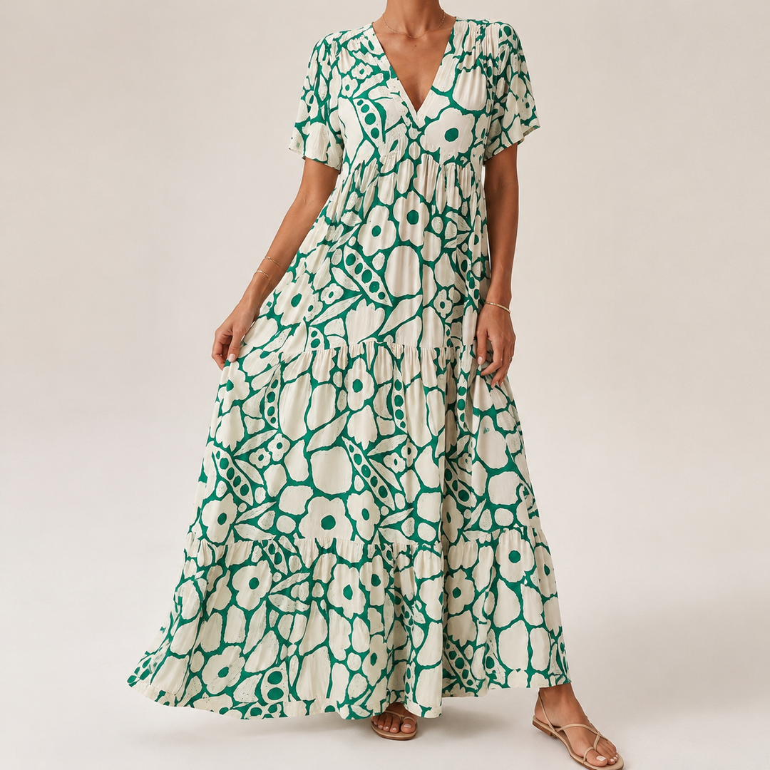 LARISSA ABITO CON STAMPA BOHEMIANA