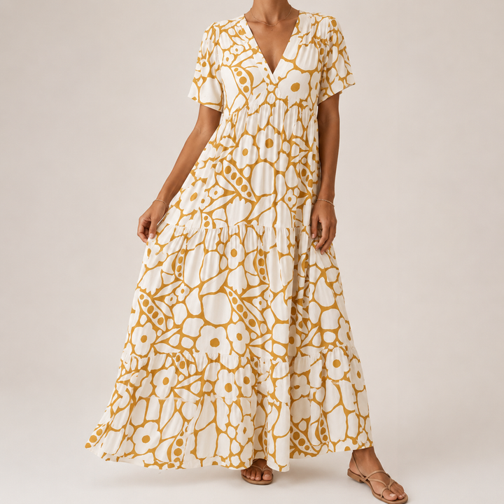LARISSA ABITO CON STAMPA BOHEMIANA