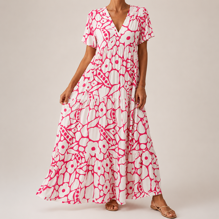 LARISSA ABITO CON STAMPA BOHEMIANA