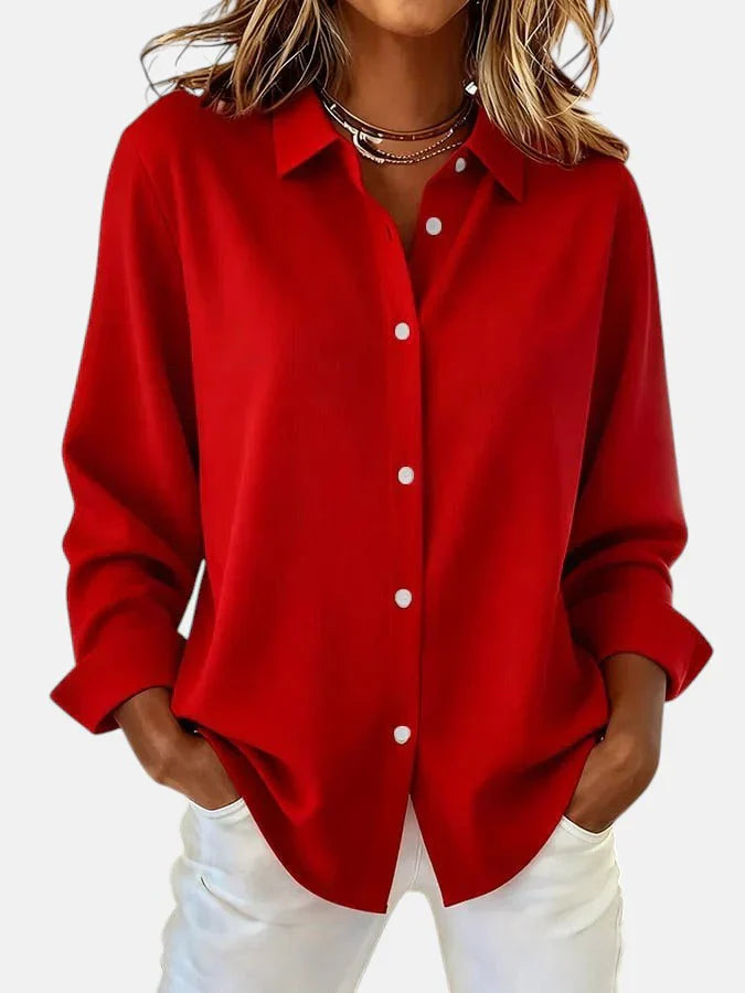 Mirabella - Blusa elegante da donna dalla vestibilità comoda