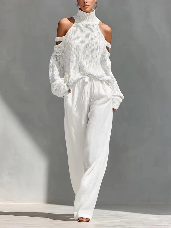 Lucia | Set di maglia e lino alla moda