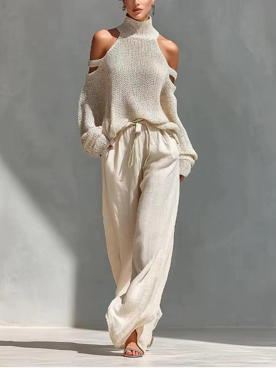 Lucia | Set di maglia e lino alla moda