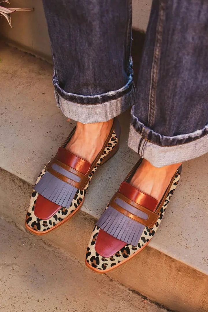 Zelda - Mocassino Elegante Leopardo