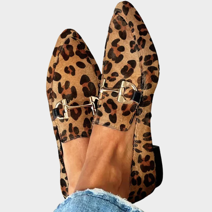 Gia - Mocassini Eleganti Leopardo
