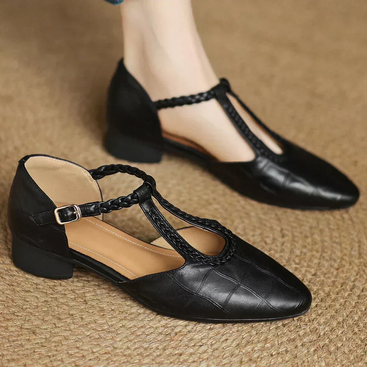 Mary Janes in pelle