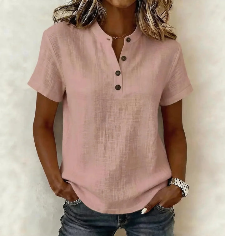 Lidia | Camicetta casual in lino