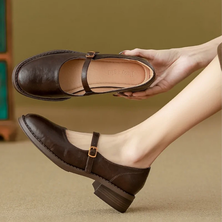 Mary Jane Classiche e Confortevoli in Pelle