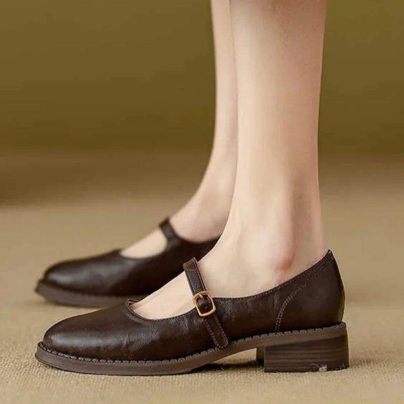 Mary Jane Classiche e Confortevoli in Pelle