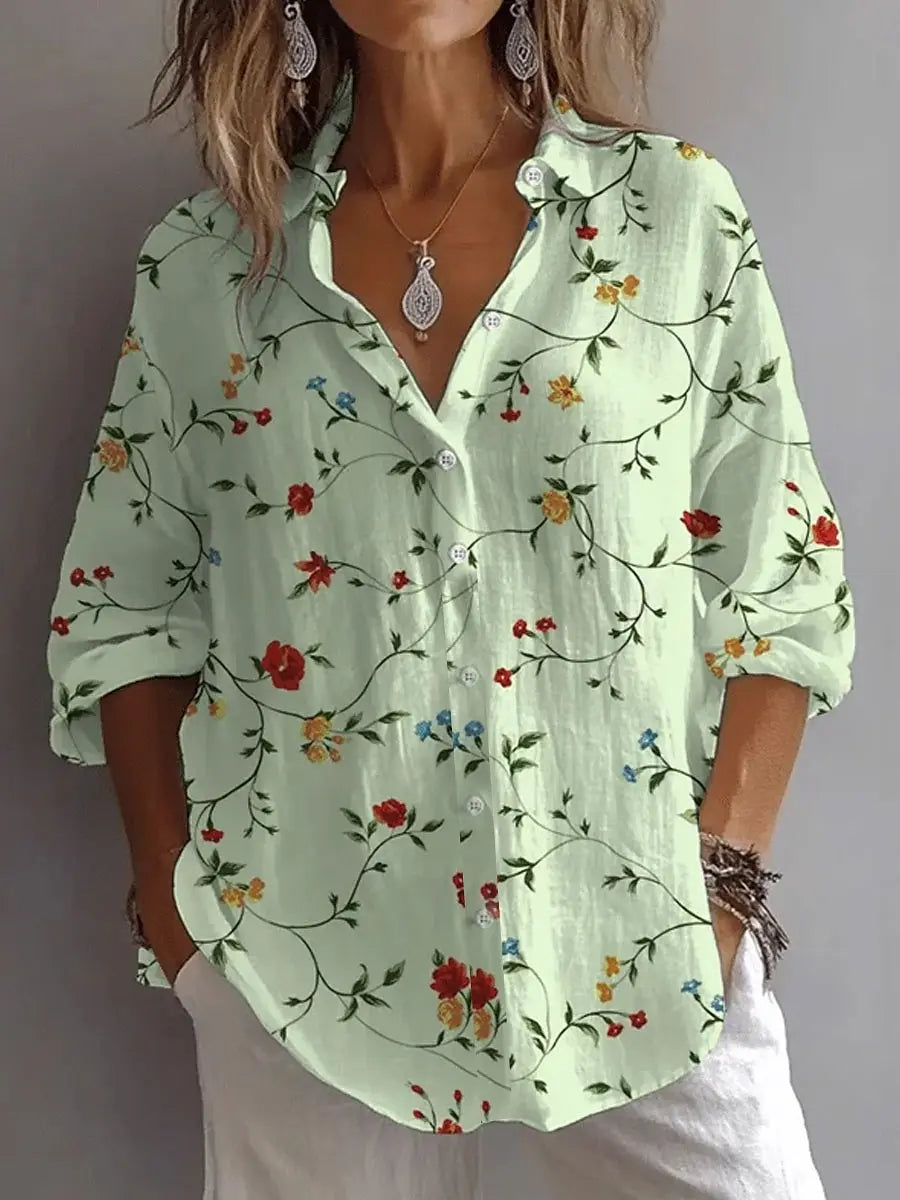 Serena | Camicetta casual a fiori