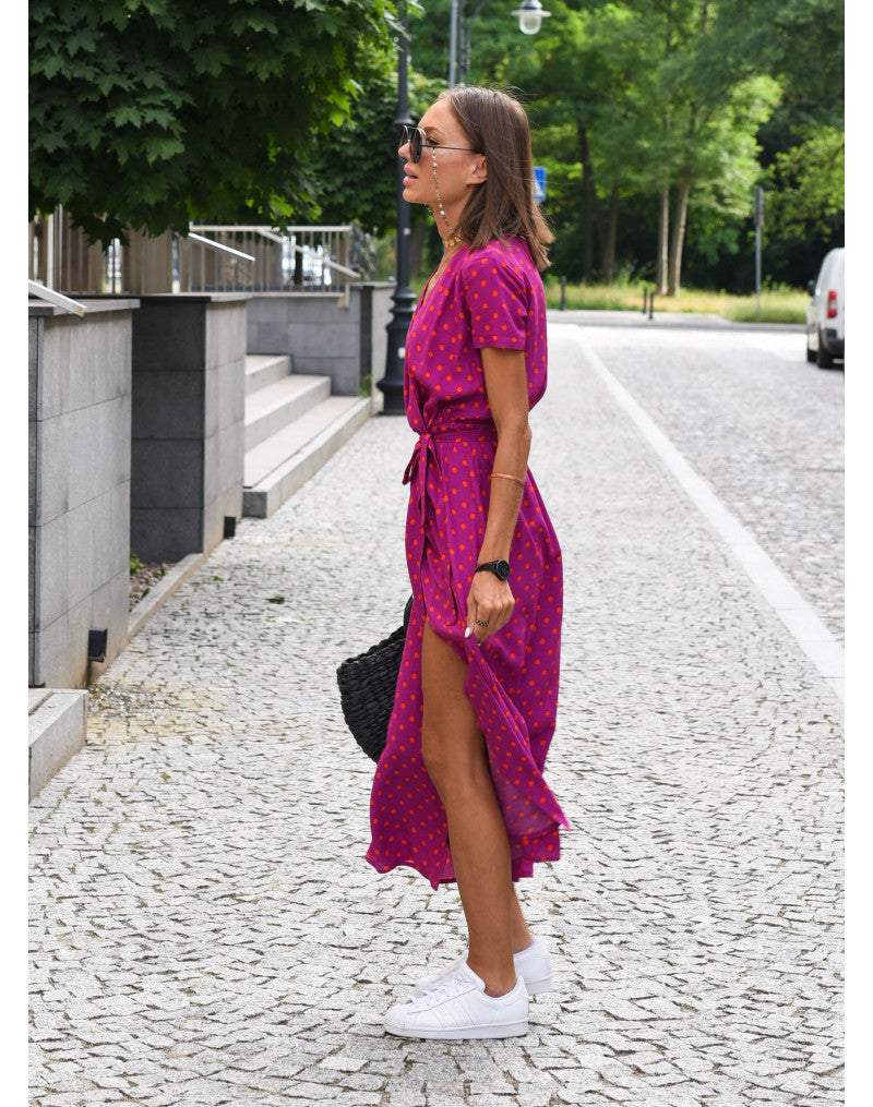 Dina | Abito Floreale Elegante