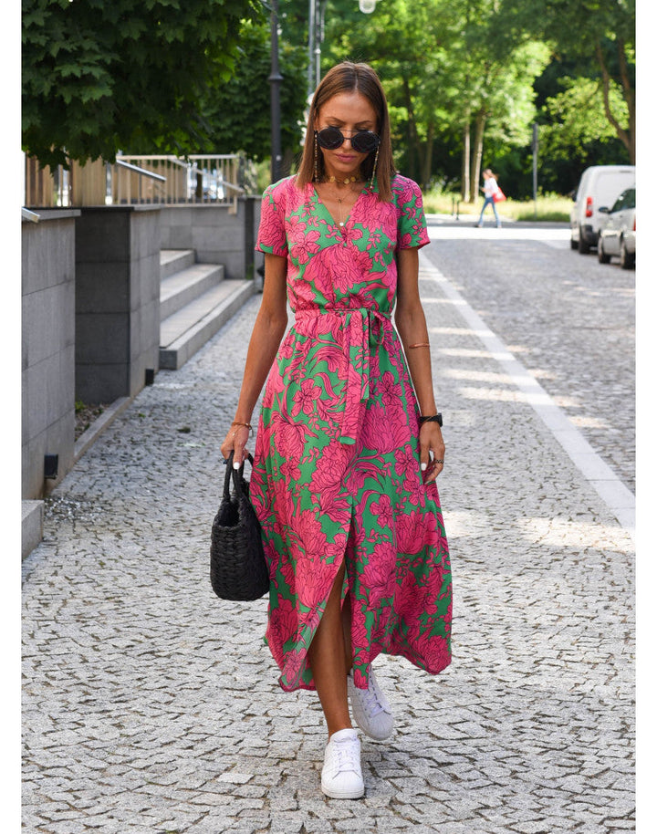 Dina | Abito Floreale Elegante