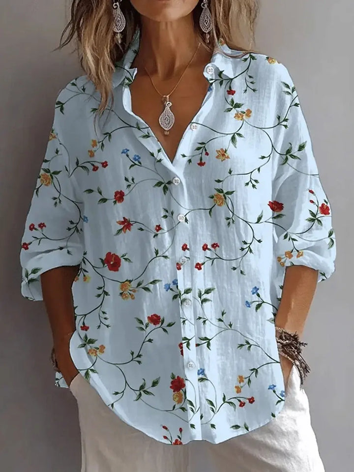Serena | Camicetta casual a fiori
