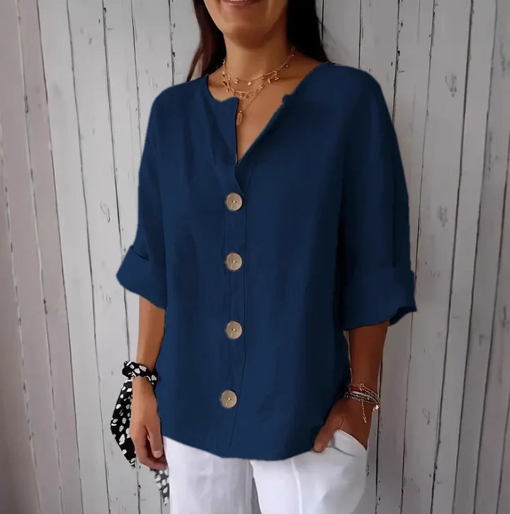 Maria | Camicetta con scollo a V