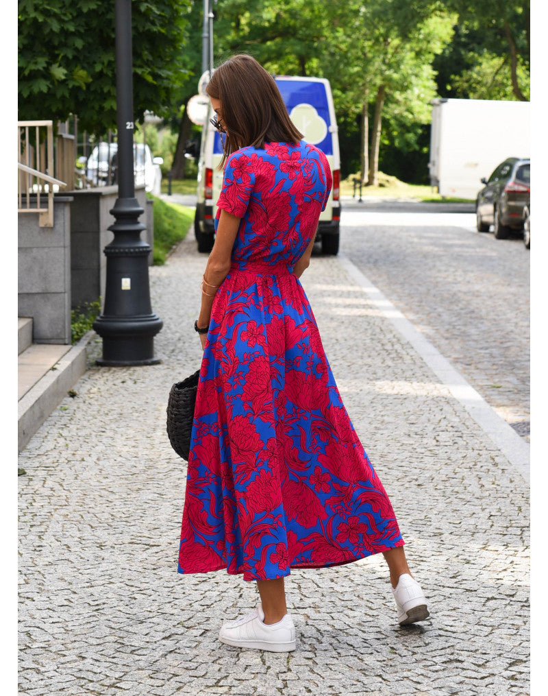 Dina | Abito Floreale Elegante