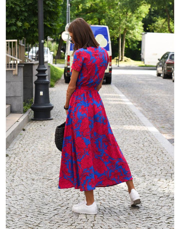 Dina | Abito Floreale Elegante