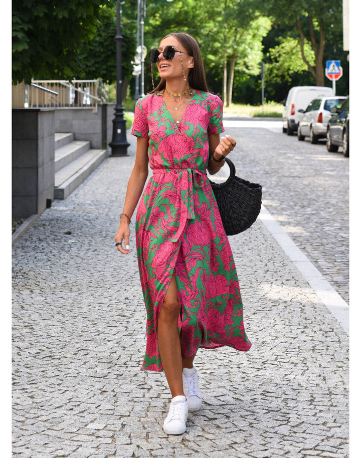 Dina | Abito Floreale Elegante