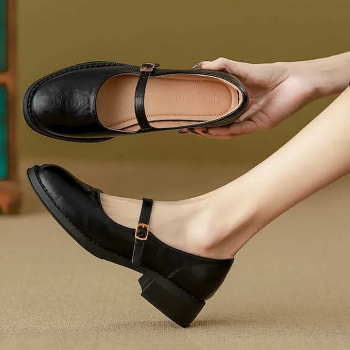 Mary Jane Classiche e Confortevoli in Pelle