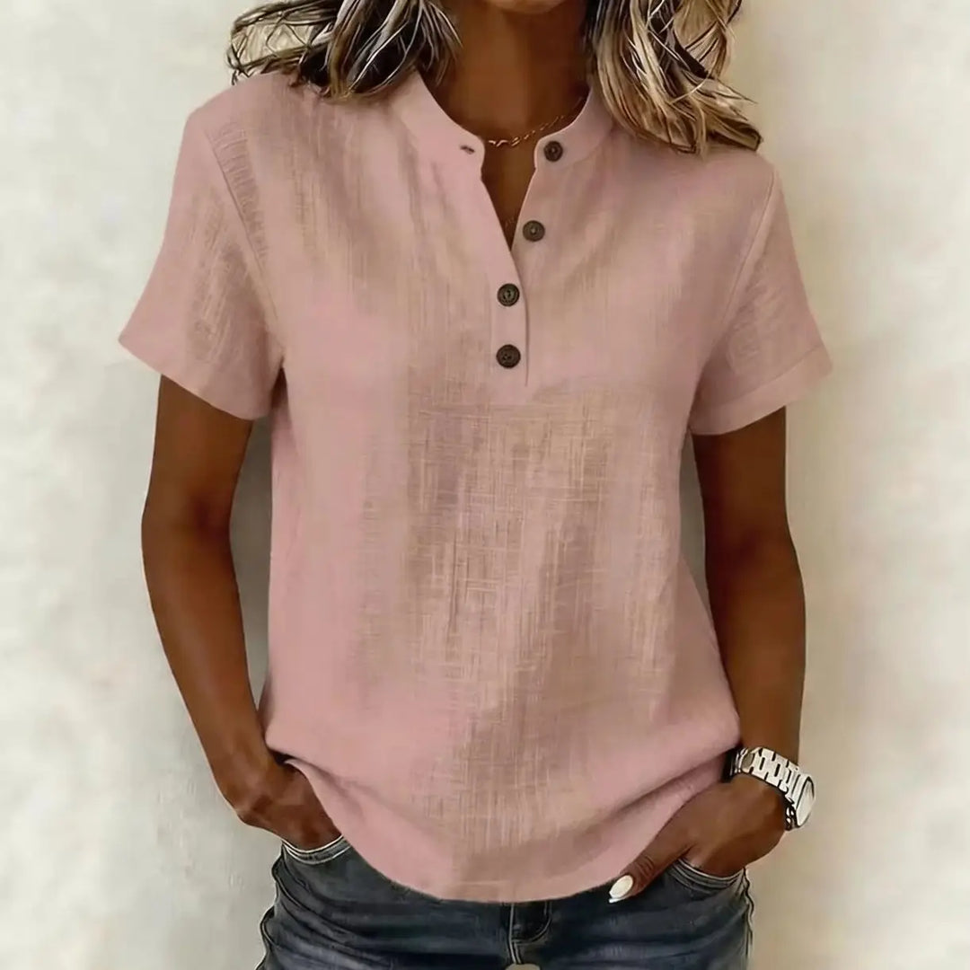 Lidia | Camicetta casual in lino
