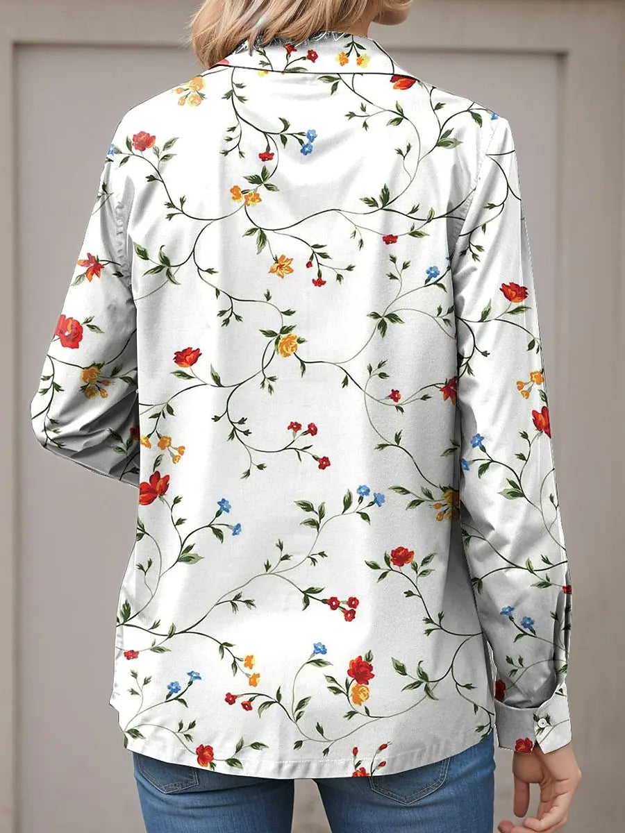 Serena | Camicetta casual a fiori