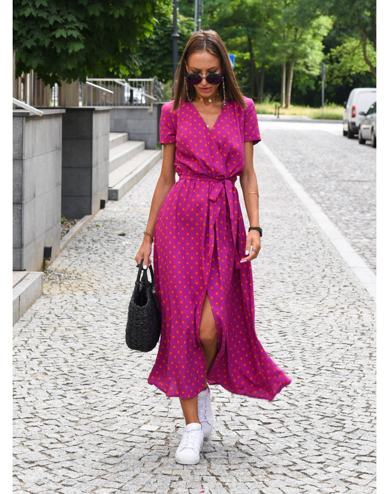 Dina | Abito Floreale Elegante