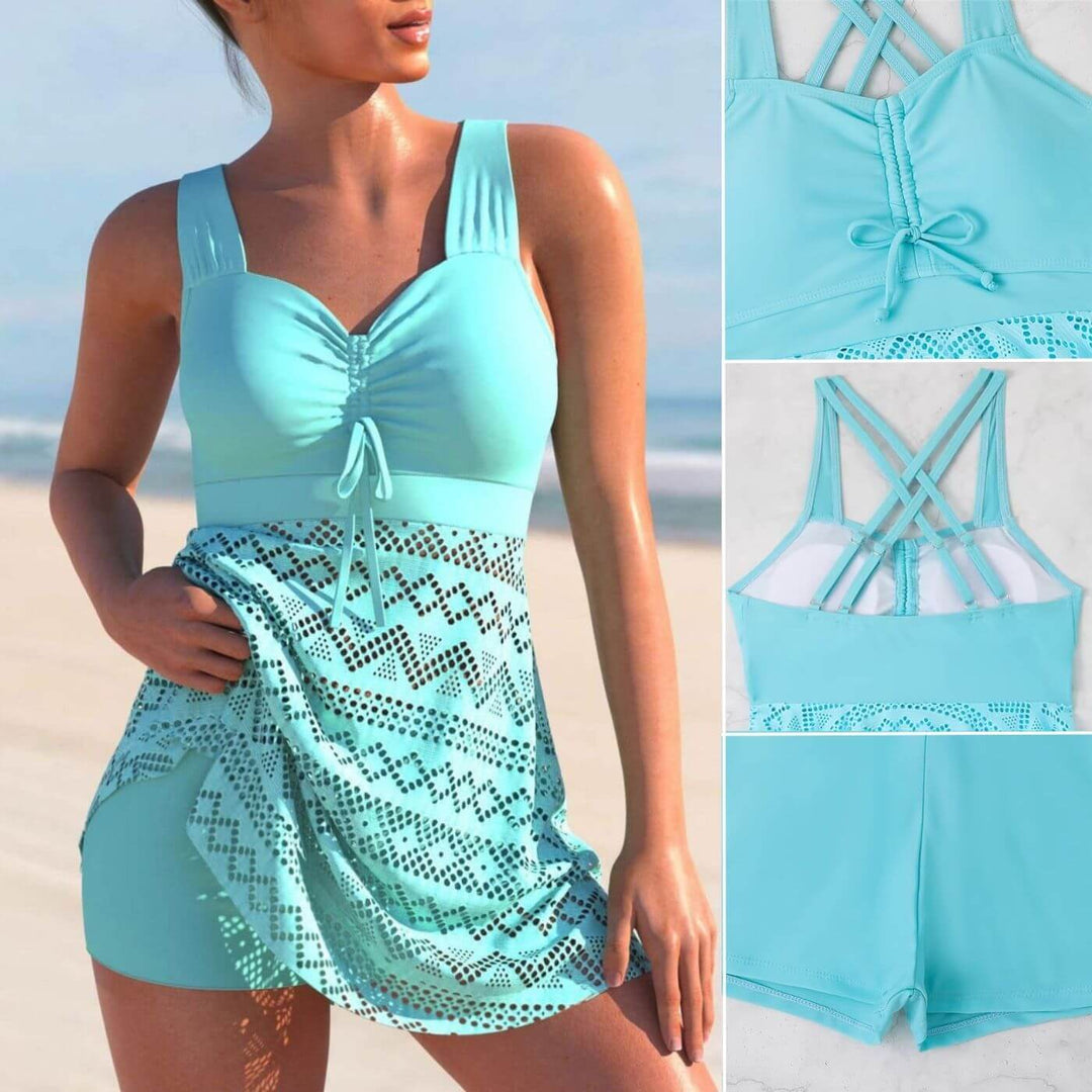 Grace™ | Abito da bagno Tankini arricciato